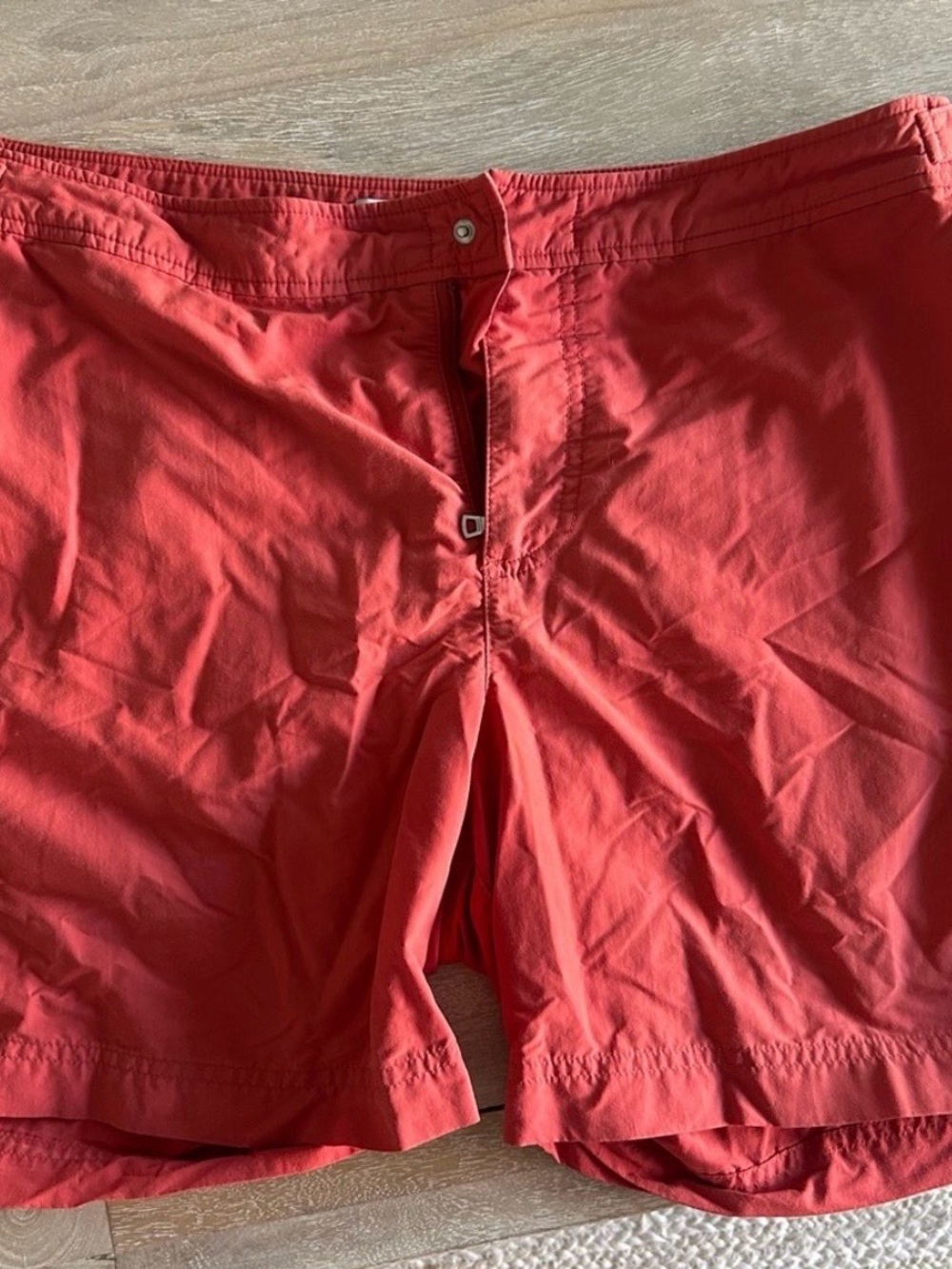 Orlebar Brown Coral-Red Men’s Swim Board Shorts